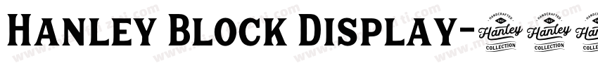 Hanley Block Display字体转换